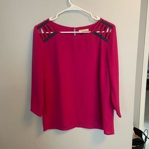 Magenta loose blouse, barely worn
